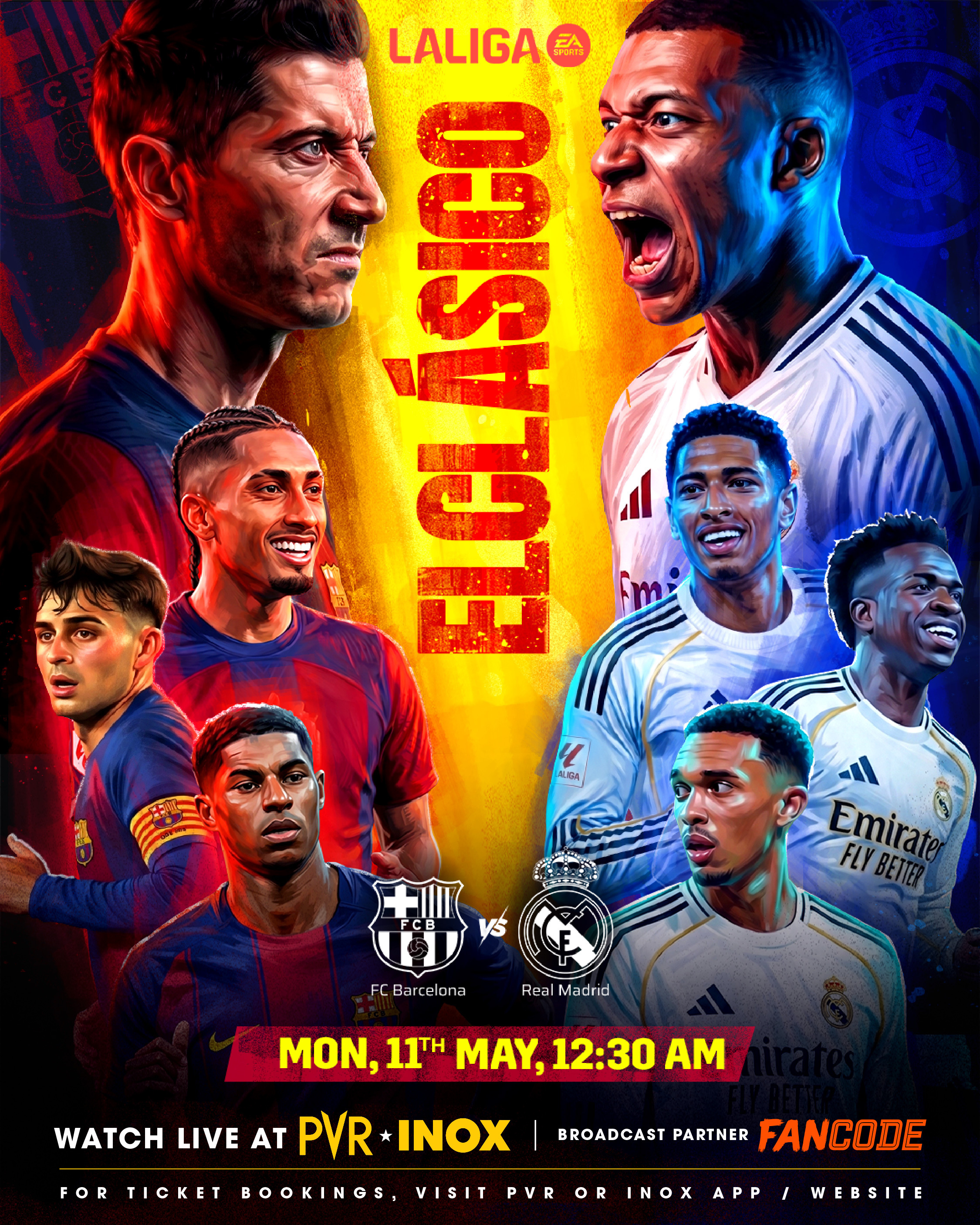 PVR INOX and FanCode Bring El Cl&aacute;sico Live to Cinemas Across India
